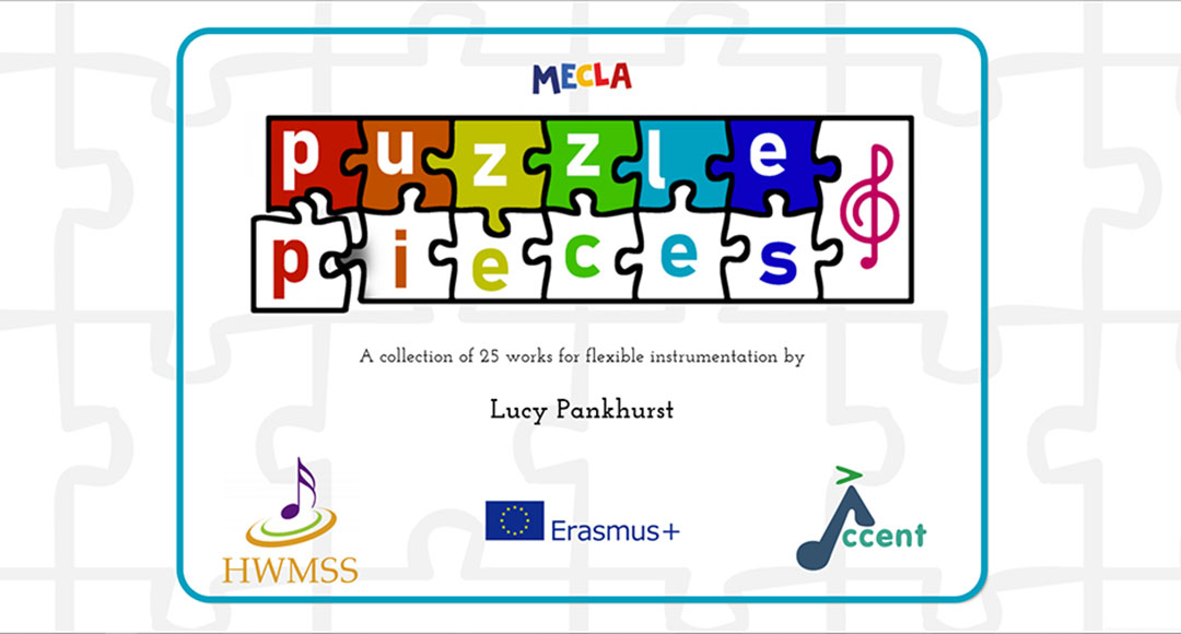 Image of the homepage for the Puzzle Pieces website